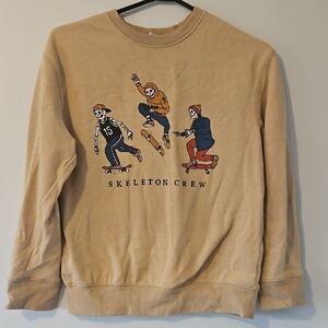 Skeleton Crew Tan Sweater